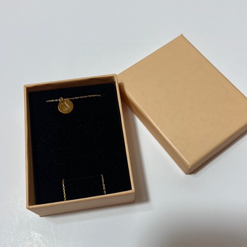 New in the box initial J
